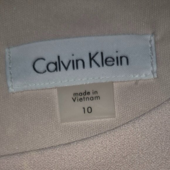 NWT Pink Calvin Klein Bell Sleeve Dress (10) - Picture 5 of 10